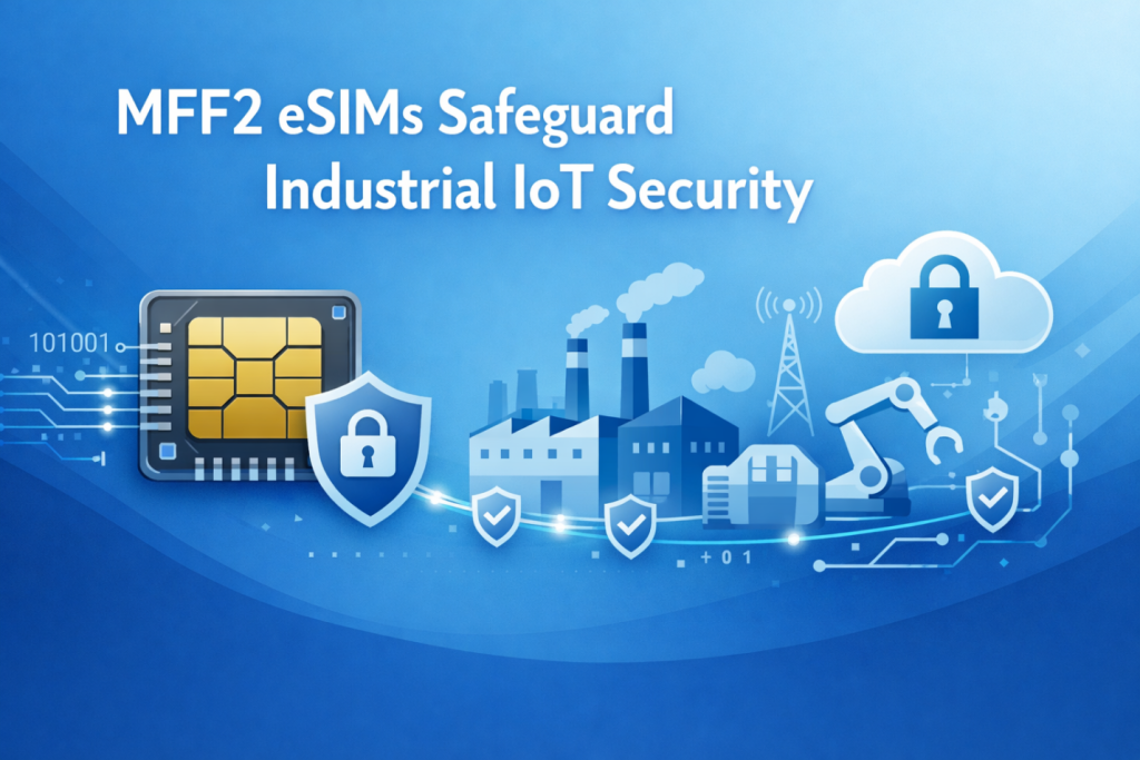 MFF2 eSIMs safeguard industrial IoT security